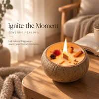 Coconut Shell Scented Candle