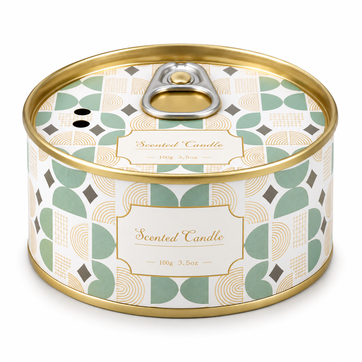 Ring-pull tin scented candle, Japanese Plum Blossom