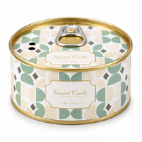 Ring-pull tin scented candle, Japanese Plum Blossom