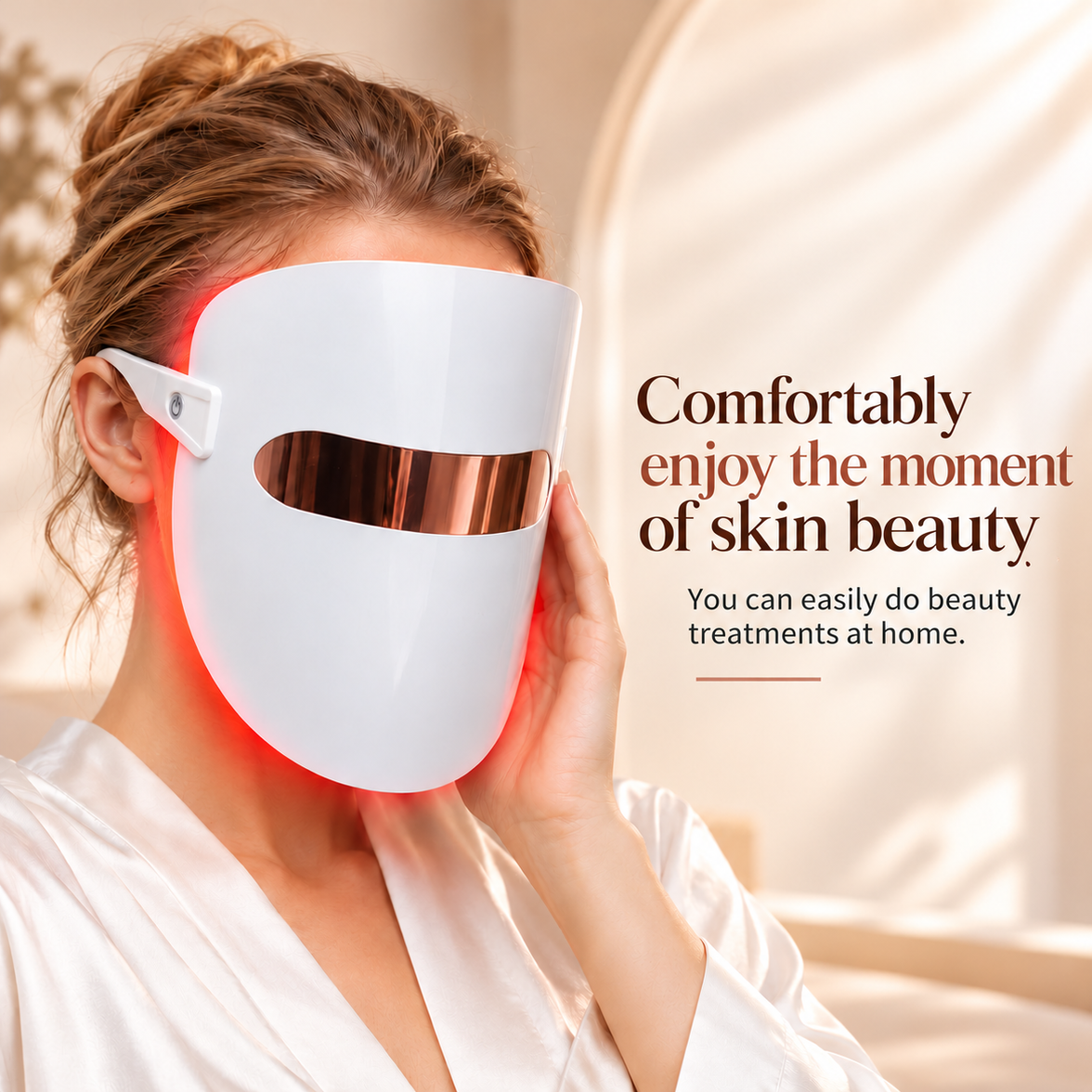 7-Color LED Light Therapy Face Mask