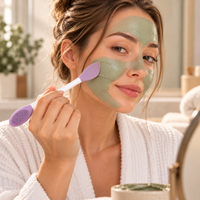 Double-Ended Silicone Mask Brush