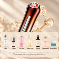 EMS Microcurrent Facial Toning Device with Red Light