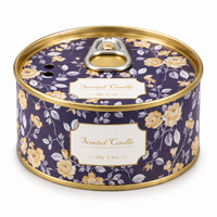 Ring-pull tin scented candle, Lychee Tea