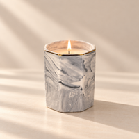 Marbled Ceramic Scented Candle