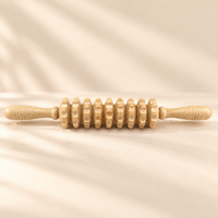 Wooden Trigger Point Massage Roller Stick