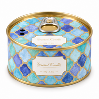 Ring-pull tin scented candle, Moslan