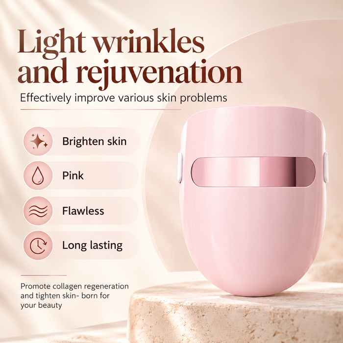 7-Color LED Light Therapy Face Mask