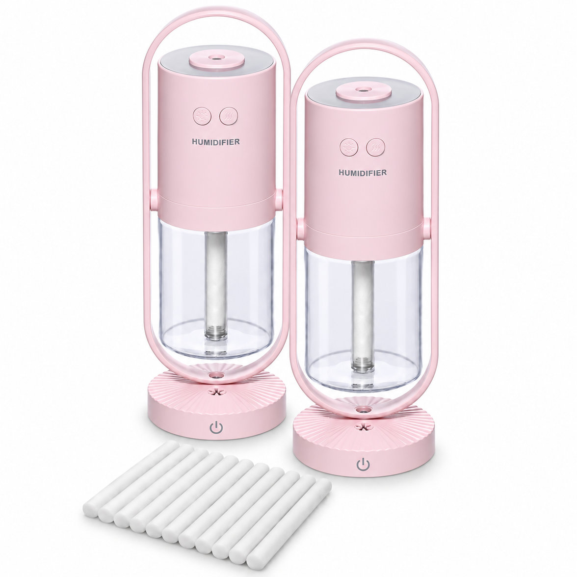 Portable Mini Humidifier with Night Light