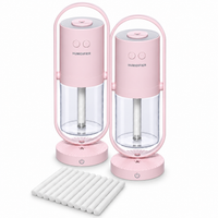 Portable Mini Humidifier with Night Light