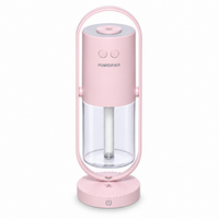 Portable Mini Humidifier with Night Light