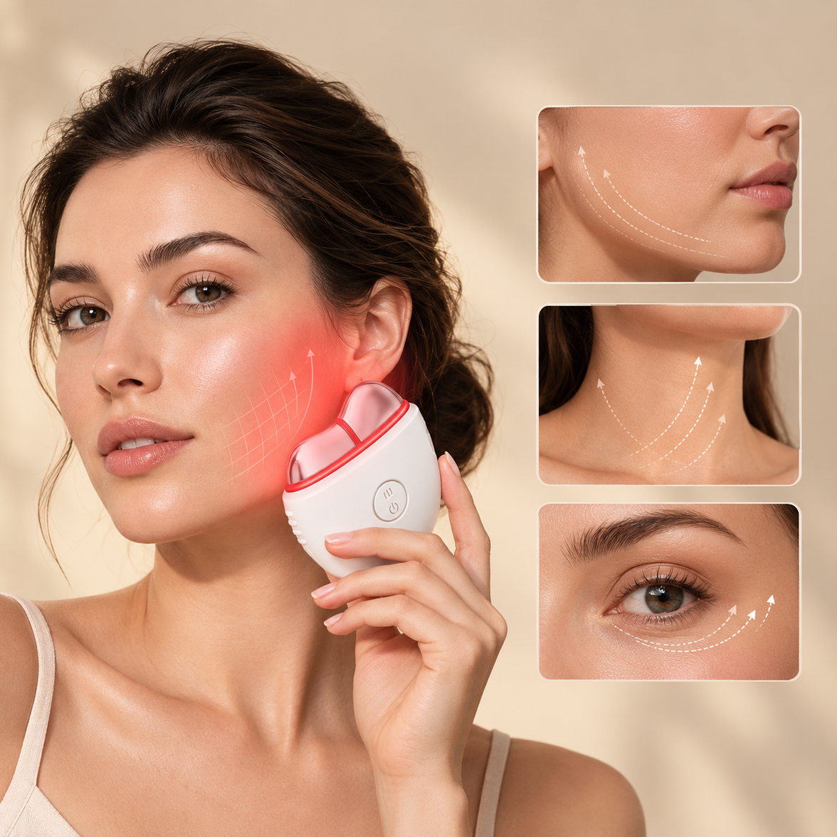 EMS Microcurrent Gua Sha with Heat & 5-Color Light