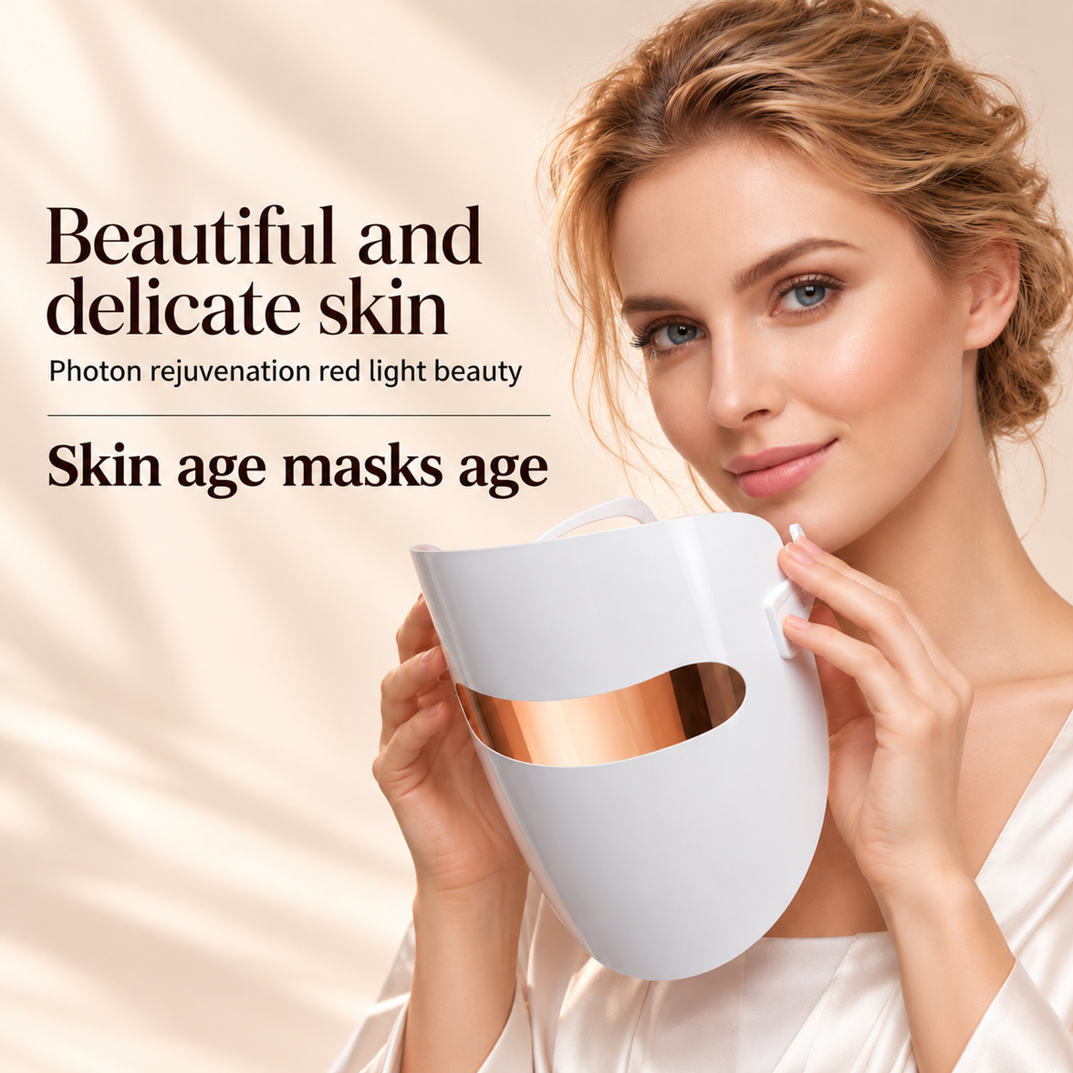 7-Color LED Light Therapy Face Mask