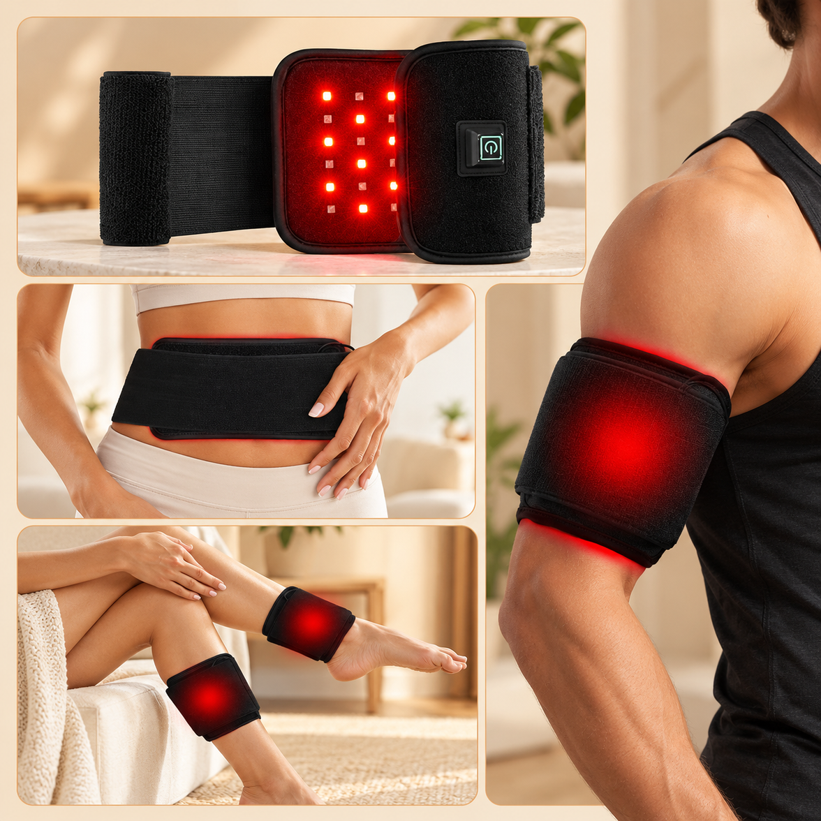 Red Light Therapy Wrap with Heat