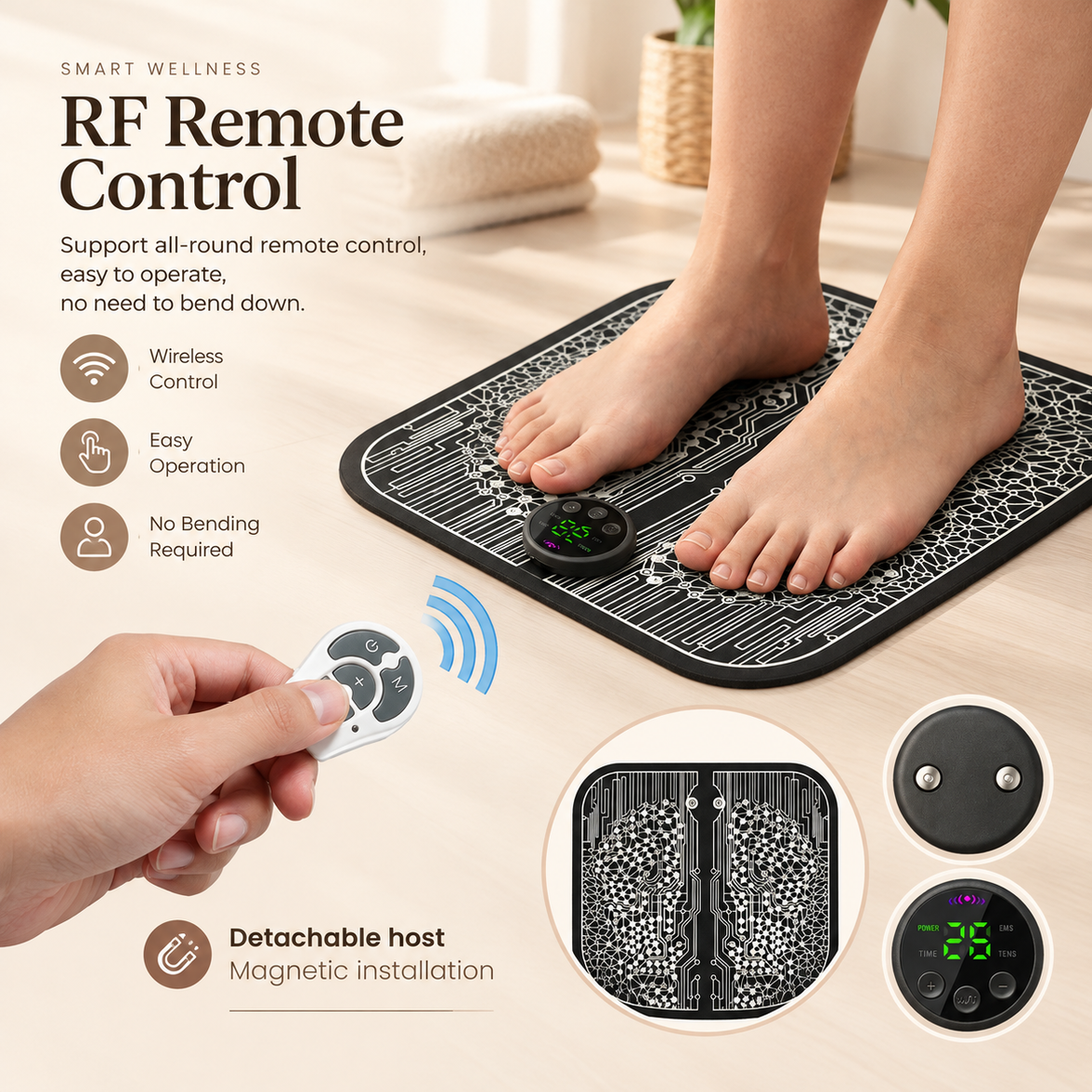 EMS Foot Massage Mat