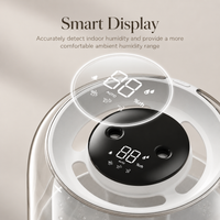 Dual Spray Humidifier with Digital Display