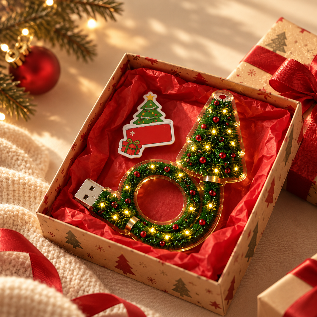 USB Christmas Star Projector Light