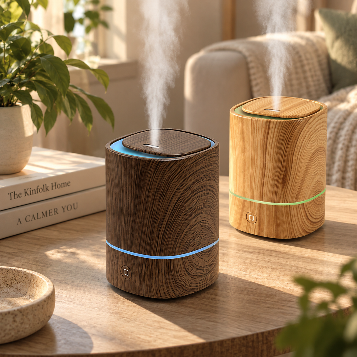 Wood Grain USB Aroma Diffuser