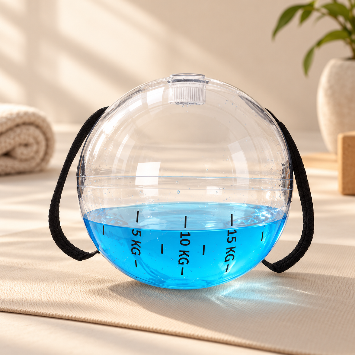 Water-Filled Training Ball with Handles
