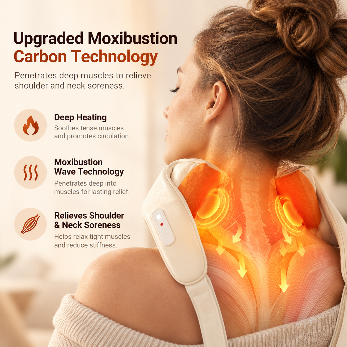 Kneading Shawl Massager