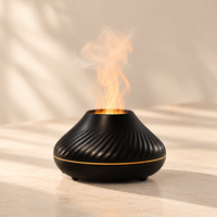 3D Flame Aroma Diffuser with RGB Night Light