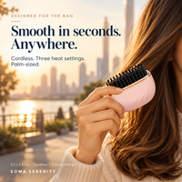 Cordless Mini Hair Straightening Comb