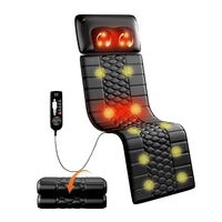 Heated full-body massage mat with kneading pillow, Massage Mat