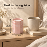 Marbled Ceramic Scented Candle
