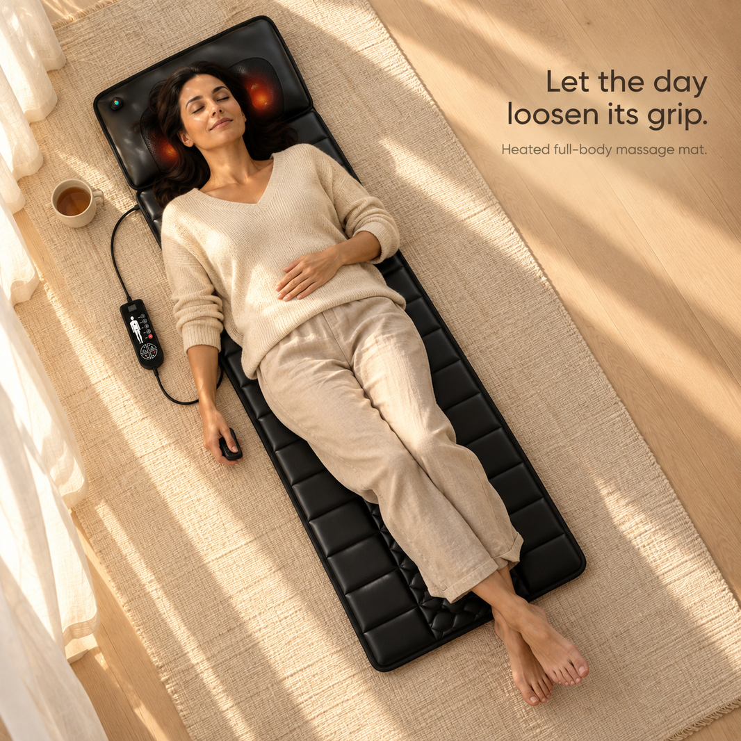 Heated Full-Body Massage Mat