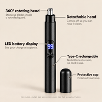 Rechargeable Nose Hair Trimmer