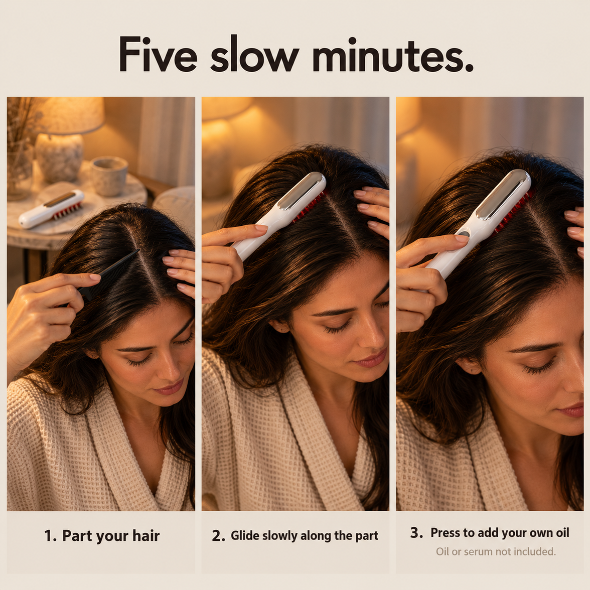 Red Light Scalp Massage Comb