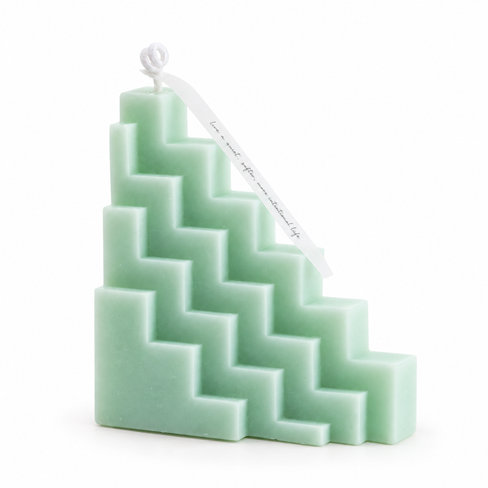 Sculptural Geometric Candle