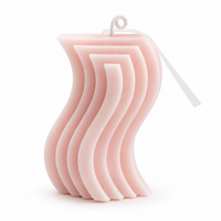 Sculptural Geometric Candle