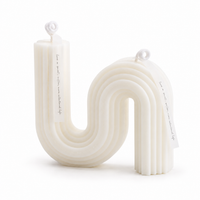 Sculptural Geometric Candle