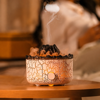 Lava Volcano Aroma Diffuser Smoke Ring Humidifier