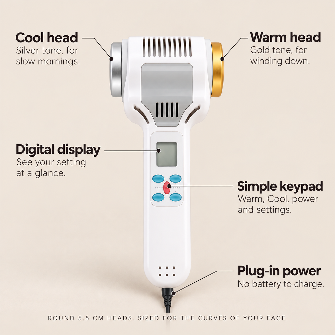 Warm & Cool Facial Wand